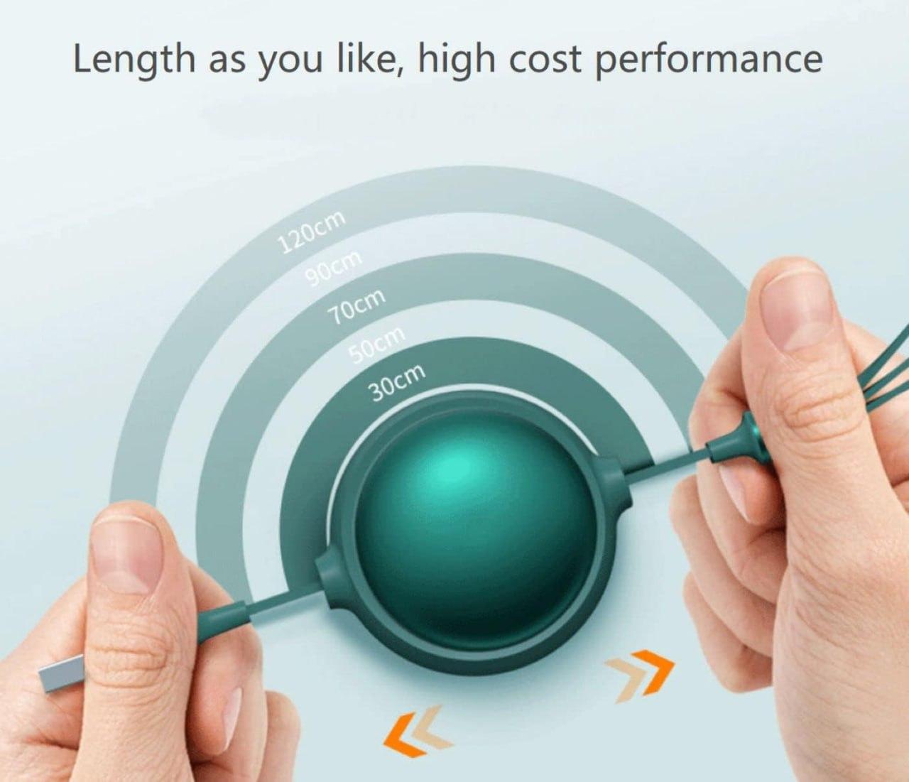 3 in 1 Charging Data Cable - Housenvi