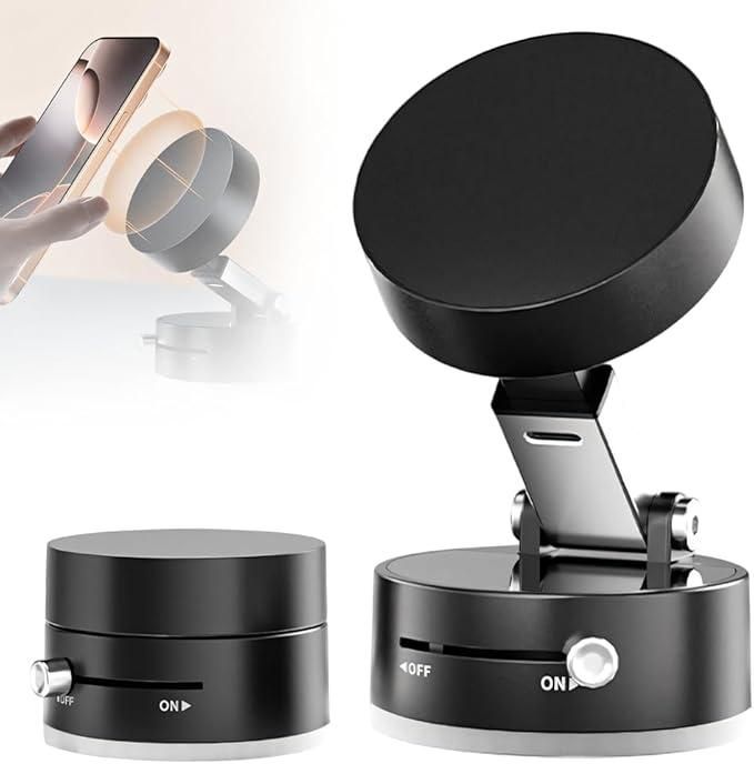 Vacuum Magnetic Suction Phone Holder - Housenvi