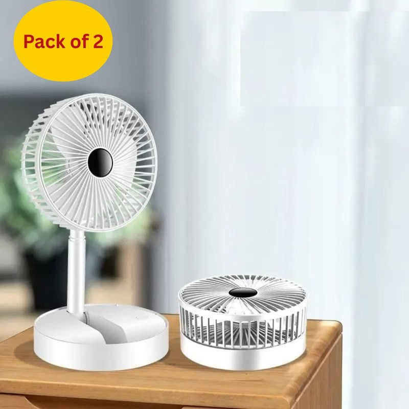 Powerful Rechargeable Table Fan - Housenvi
