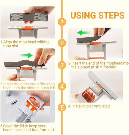 Housenvi™ Smart Squeeze Cleaner – Hands - Free Kitchen & Bathroom Cleaning Tool - Housenvi