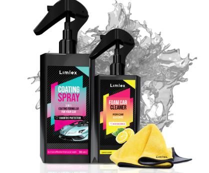 Coating Spray and Foam Car Cleaner 200ml (Combo) - Housenvi