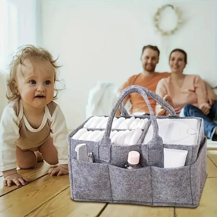 Nursery Storage Organizer - Foldable and Portable for Travelling - Housenvi