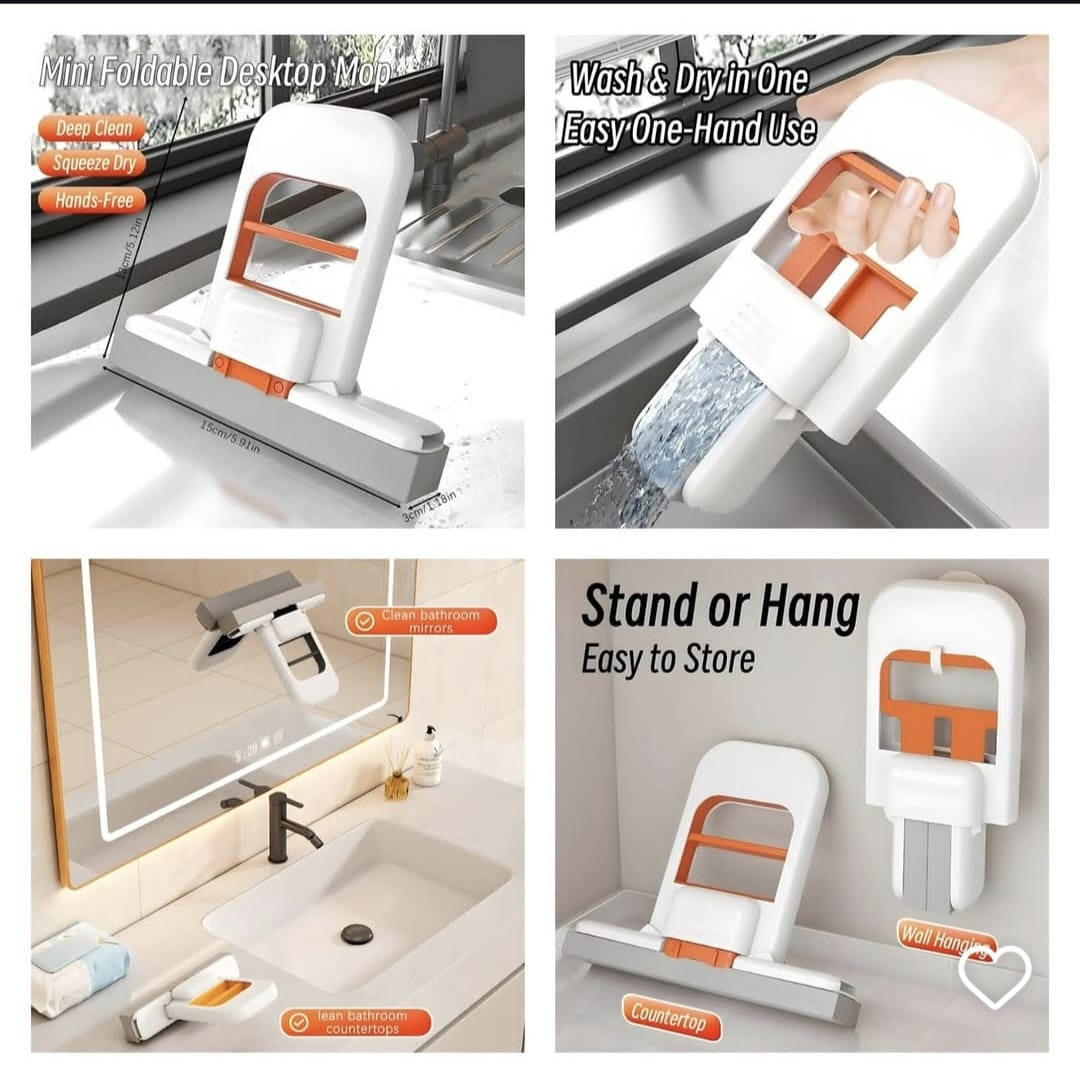 Housenvi™ Smart Squeeze Cleaner – Hands - Free Kitchen & Bathroom Cleaning Tool - Housenvi