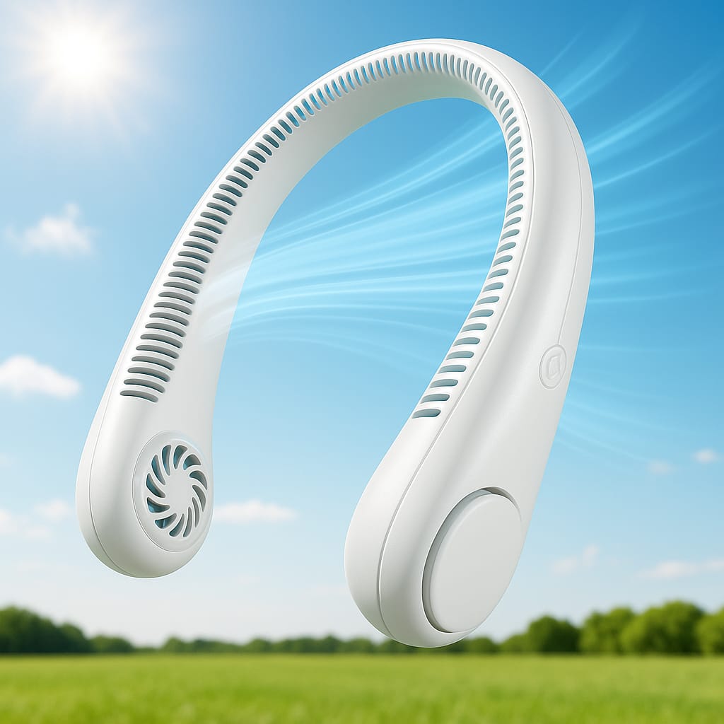 Portable Bladeless Rechargeable Neck Fan - Housenvi