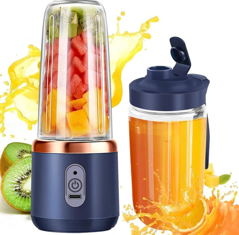 🥤 Portable Smoothie Maker (6 - Blade | USB Rechargeable) - Housenvi